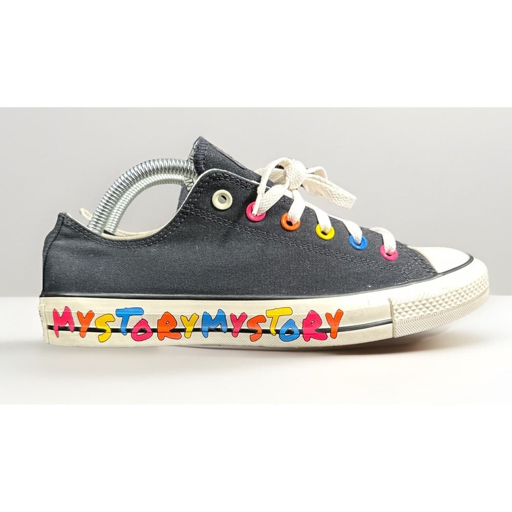 Size 8 - Converse Chuck Taylor All Star‎ Low My Story - Black